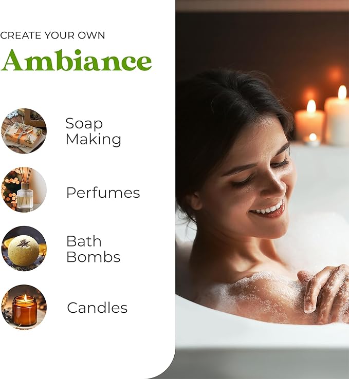 Sun Essential Oils - Neroli 4oz Bottle for Humidifier, Diffuser, Aromatherapy, Skin and Hair Care - Neroli Oil - Aromatherapy Oil