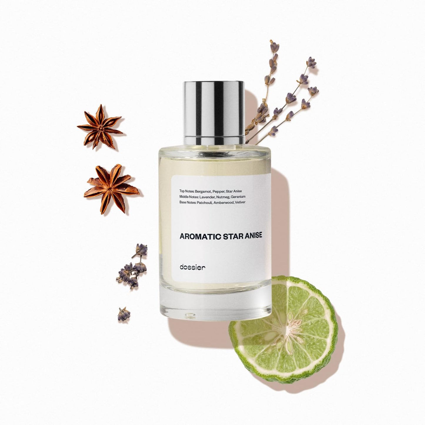 Dossier - Aromatic Star Anise - Eau de Parfum - Perfume Luxury - Pure Infused - For Men - Fragrance 3.4 Fl 0z (Spray 100ml)