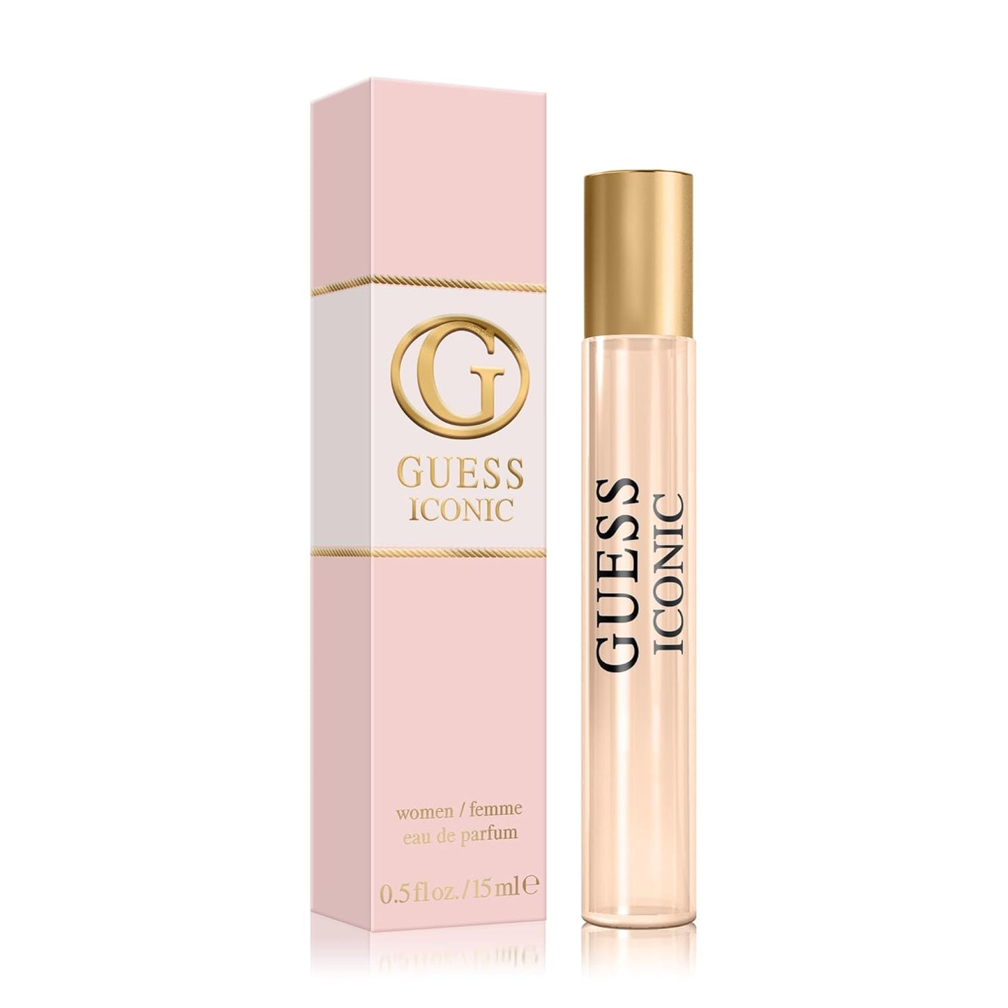 GUESS Iconic Women/Femme Eau de Parfum Travel Spray, 0.5 Fl. Oz.