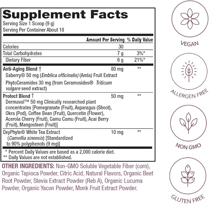 PlantFusion Vegan Collagen Beauty 18 Servings)