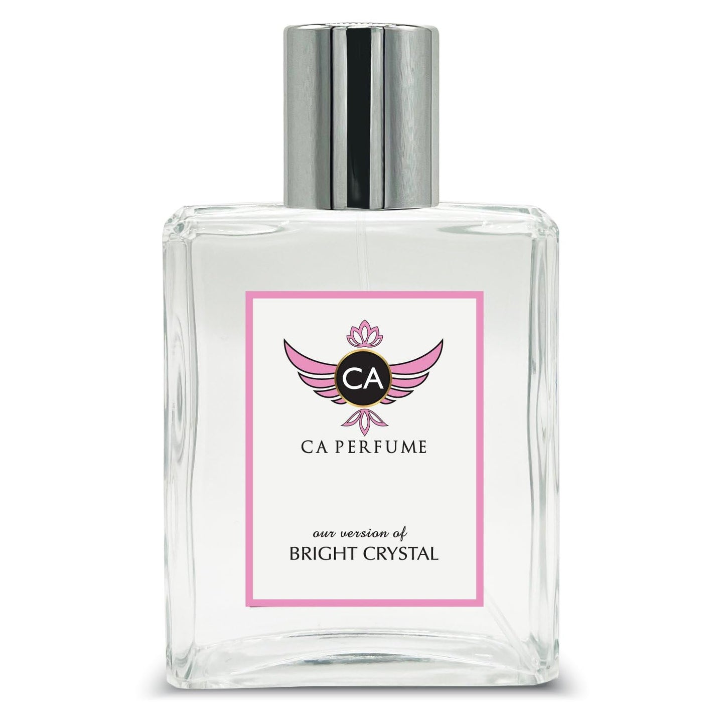 CA Perfume Impression of Bright Crystal For Women Replica Fragrance Dupes Eau de Parfum Spray Bottle 3.4 Fl Oz/100ml-X1