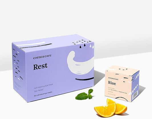 The Eyelid Hygiene Foundation | Self Heating Warm Compress for Eyes | Eye Wipes for Dry Eyes | Eye Compress for Puffy Eyes | Eye Mask for Fast Relief of Dry Eyes | Eyelid Wash Pads | Travel Friendly