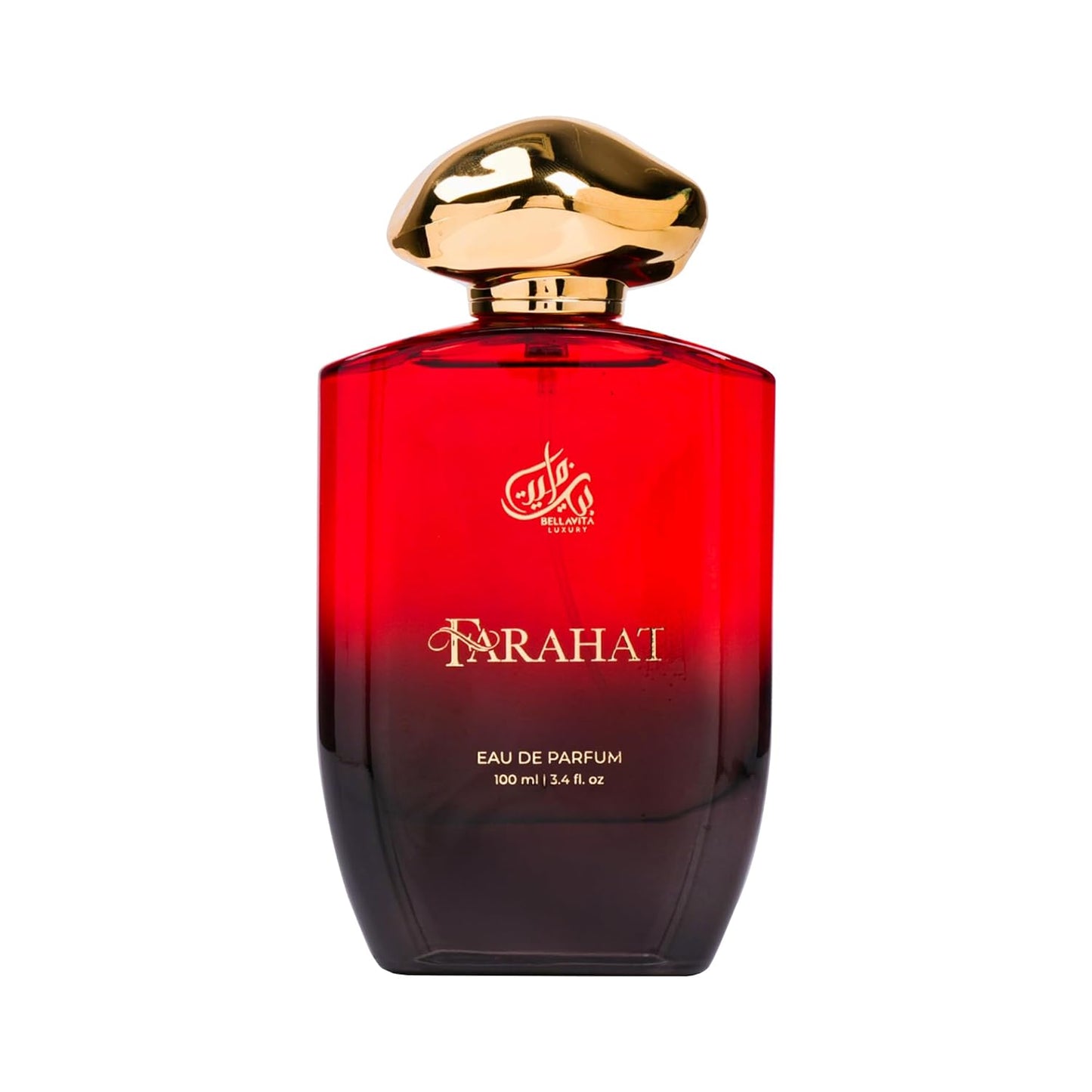 Bella Vita Luxury FARAHAT Unisex Fragrance | EDP Perfume for Men and Women | Amber Top Note | 100 ml pack | 3.4 Fl. Oz. | Woody and Amber notes | Gift for Men and Women | Eau de Parfum