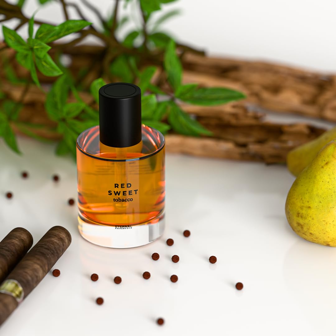 Red Sweet T0bacco Perfume Oil Inspired by Spïcë Träïl | Long Lasting Perfume Oil for Women and Men (Unisex) - 50ml with Bonus 30ml (Pack of 2)