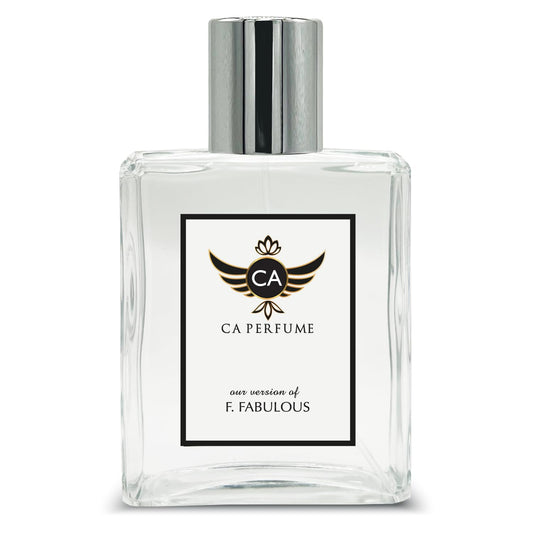 CA Perfume Impression of F. Fabulous For Women and Men Cologne Eau de Parfum Spray Bottle 3.4 Fl Oz/100ml
