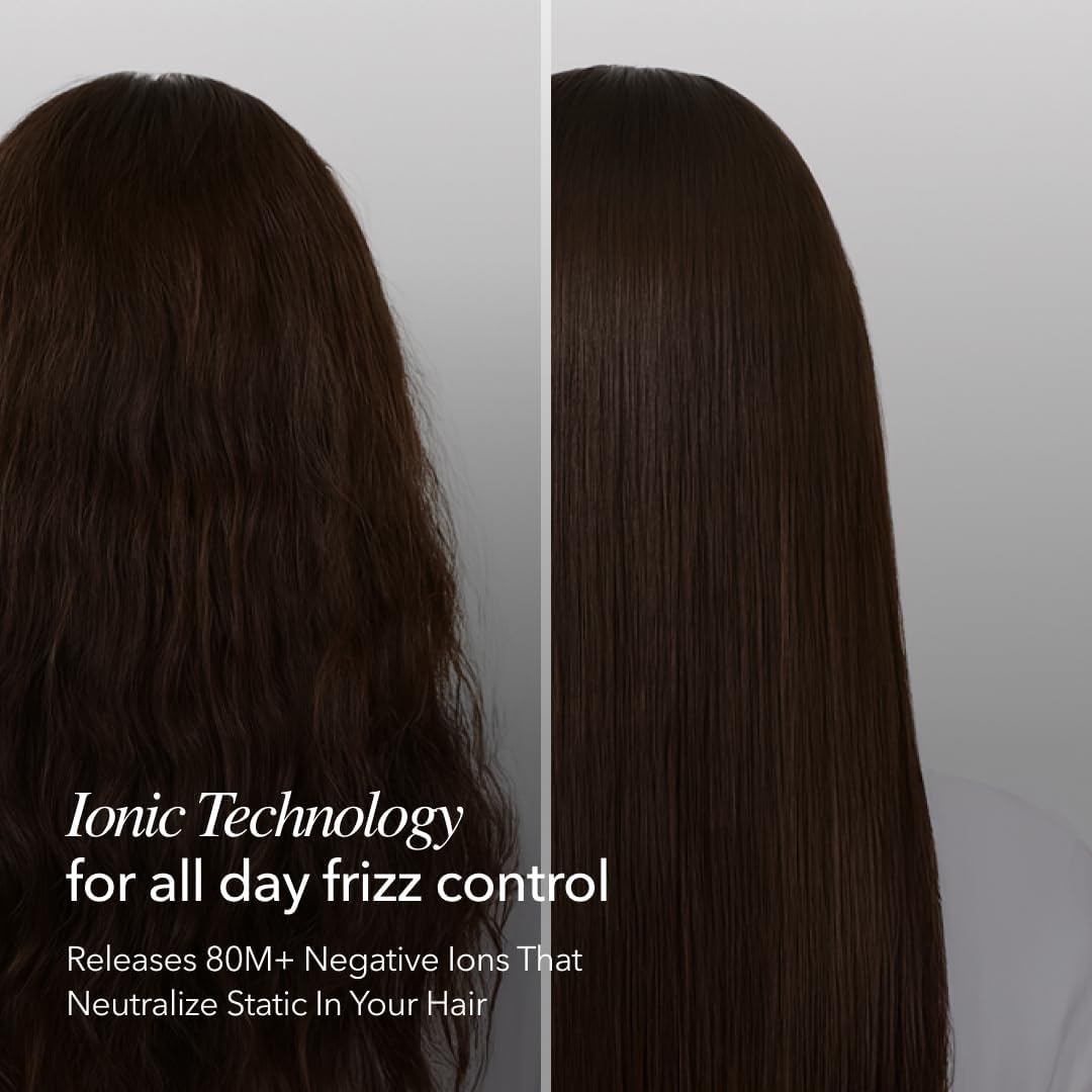 SRILabs StyleQ Flat Iron Hair Straightener Styler - GraphFlow Techonology, Negative Ions, Infrared Light Therapy, 12 Heat Settings for Straight, Smooth, Waves and Curls: All Hair Types