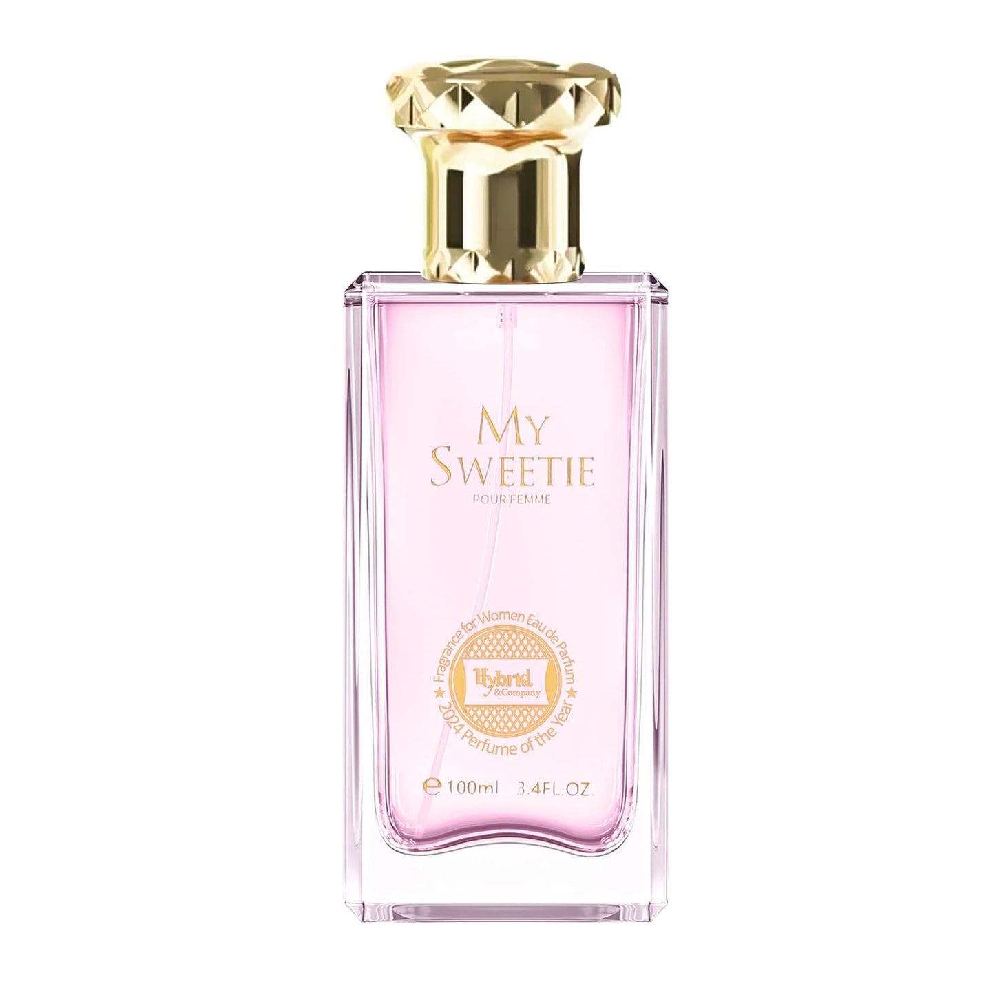 Hybrid & Company Women My Sweetie Pour Femme Eau De Parfum Vaporisateur Natural Spray 3.4 Fl Oz