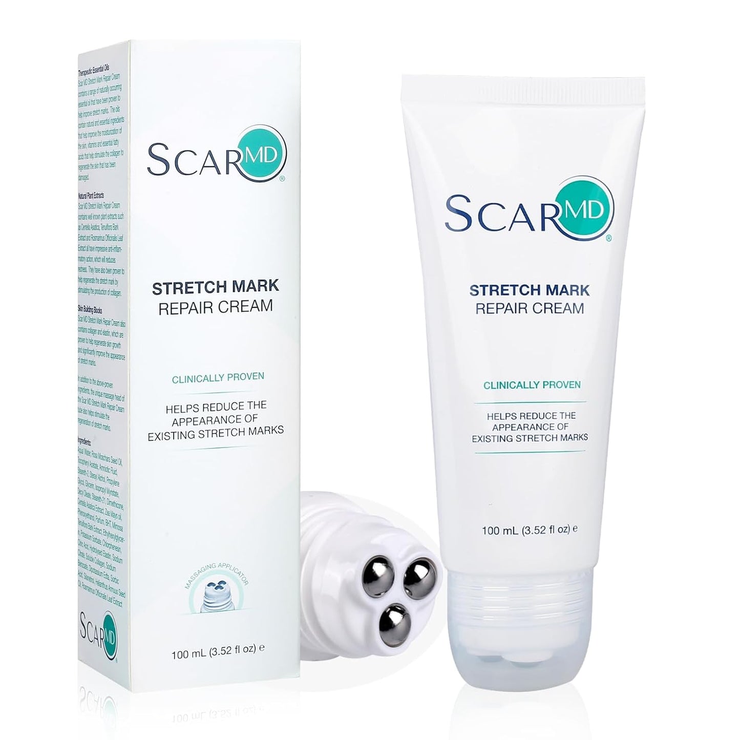 Stretch Mark Repair Cream is Formulated with Botanical Ingredients to Effectively Minimize Stretch Marks for a Smoother, More Even Skin Tone