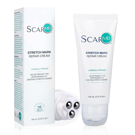Stretch Mark Repair Cream is Formulated with Botanical Ingredients to Effectively Minimize Stretch Marks for a Smoother, More Even Skin Tone
