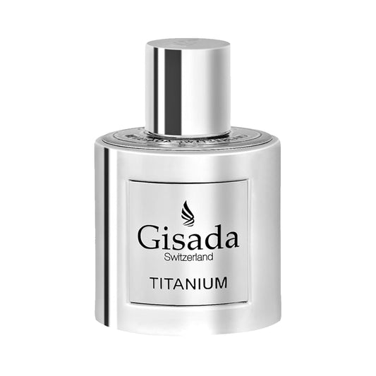 Gisada Switzerland - Titanium | Eau de Parfum for Men | 3.3 fl oz (100ml) | Spicy, Amber, Warm, and Woody Notes | Long-Lasting Scent | Perfume & Cologne