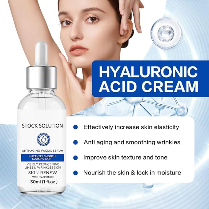 2 PCS Firming Facial Serum, Skincare Stock Solution, Stock Solution Facial Serum, Moisturizing and Firming, Moisturizing and Firming, Suitable for All Skin Types