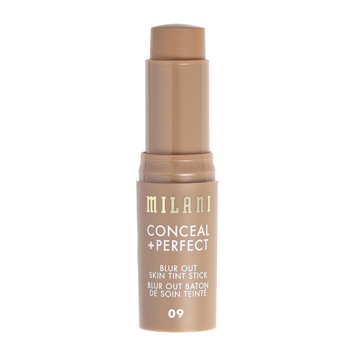 Milani Conceal + Perfect - Skin Tint Stick, Blur Out Tinted Moisturizer Makeup, Shade 09