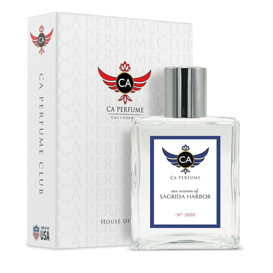 CA Perfume Impression of Sagrida Harbor for Women & Men Eau De Parfum Spray Long Lasting Oriental Floral Perfume (3.4 Fl Oz / 100ml)