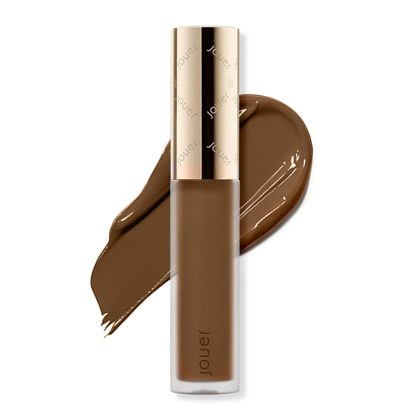 Jouer Essential High Coverage Liquid Concealer - Brightening Concealer - Color Corrector for Under Eye Dark Circles, Spot Coverage, and Eye Primer - Soft Matte Finish, Filigree