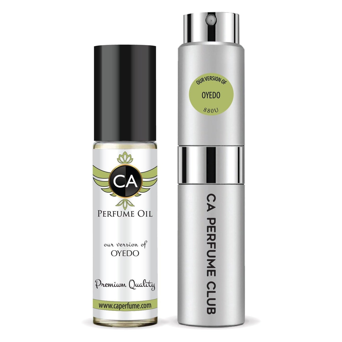 CA Perfume Duo Impression of Oyedo For Women And Men Perfume Layering Set Long Lasting Travel Size EDP + Body Oil Roll-On Bottle 0.27 Fl Oz+0.33 Fl Oz