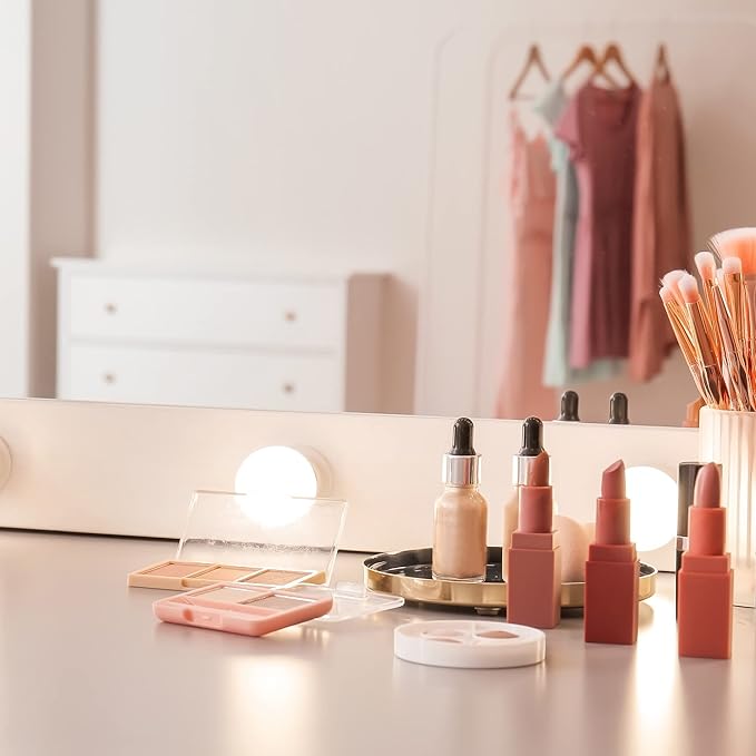 VOCOSTE 3 Pcs Makeup Spatula Mini Spoon, Eye Cream Massage Sticks Beauty Scoop, for Facial Cosmetic Face Cream, Heart Shape 2.36"x0.49", Rose Gold Tone