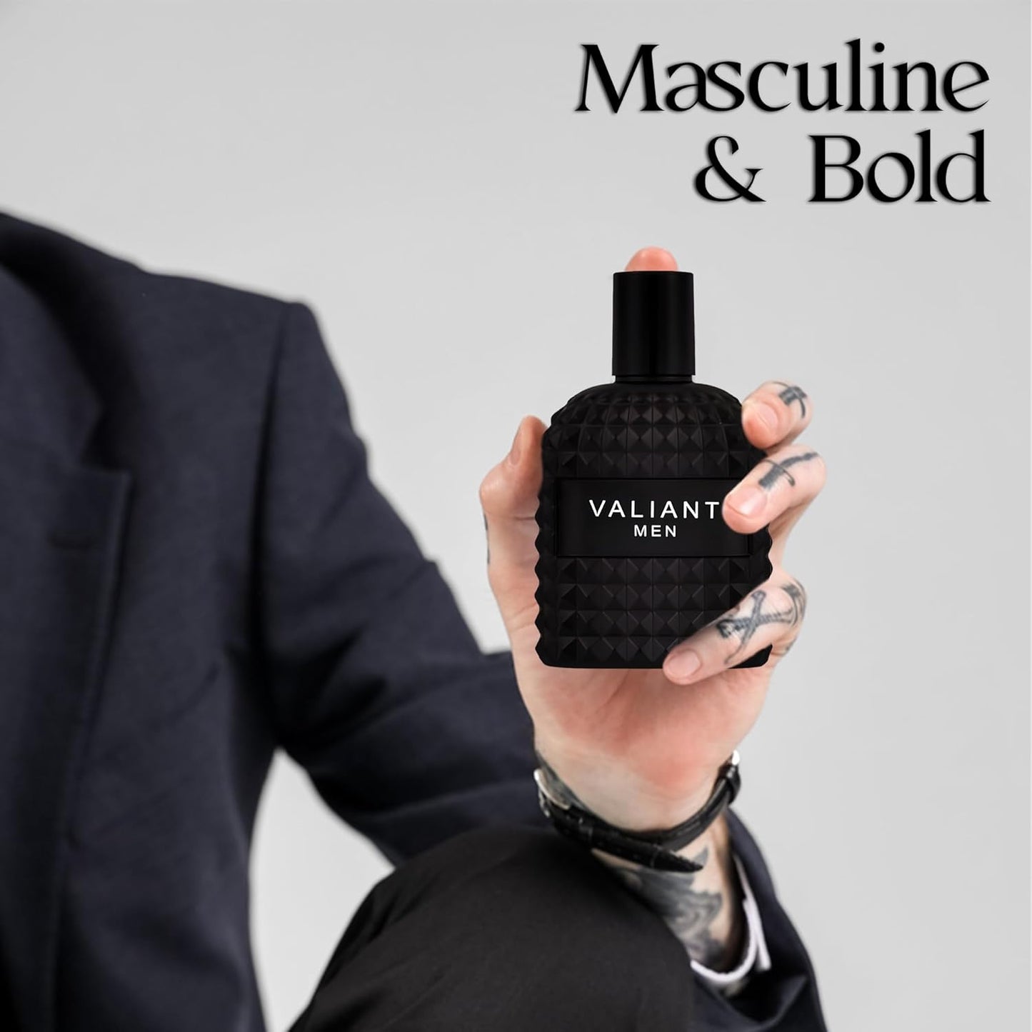 Valiant Men Cologne Fresh Scent Eau De Toilette Spray Long-Lasting Fresh Fragrance with Jasmine & Vanilla Bourbon,Perfume Gift for Men