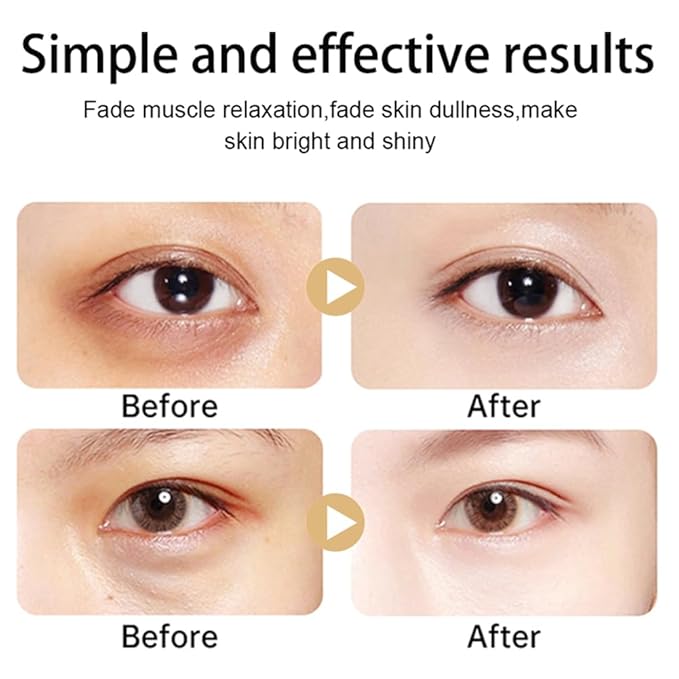 Facial Hydrogel Wrinkle Patches for Under Eye, Reusable Beauty Care Gel Pads, Help Minimize Crow's Feet, Bags, Puffiness, and Fine Lines (eye-3 Pairs)