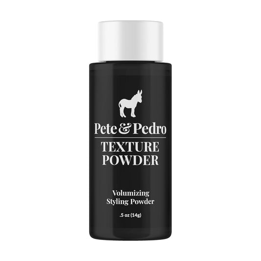 Pete & Pedro TEXTURE POWDER - Texturizing and Volumizing Styling Powder For Men & Women | Adds Mega Volume & Texture, Matte Finish, Root Lifting & Restyleable Hold | As Seen on Shark Tank, 0.5 oz.