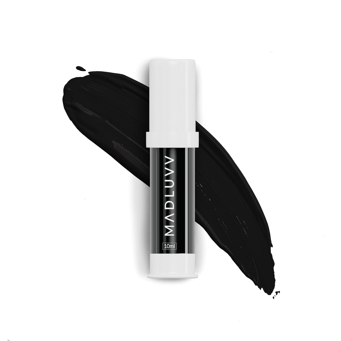 MADLUVV Professional Makeup Pigment for PMU Brow Artistry, Made in the USA, Vegan, Cruelty-free, Non-Toxic, Gel Consistency & High Retention - Jet Black 115