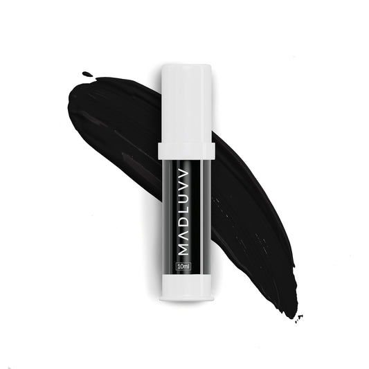 MADLUVV Professional Makeup Pigment for PMU Brow Artistry, Made in the USA, Vegan, Cruelty-free, Non-Toxic, Gel Consistency & High Retention - Jet Black 115