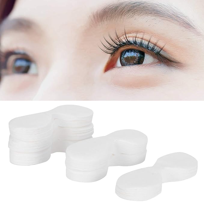 600pcs Eye Mask Paper,Disposable Cotton Ultra-thin Eye Mask Paper DIY Beauty Salon Eye Mask Sheet,Eye Masks Toner Lotion Paper