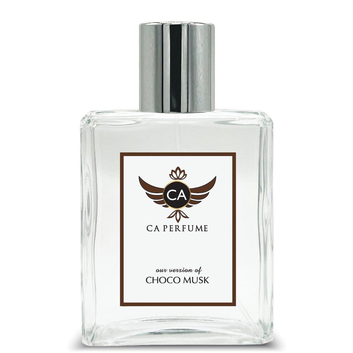 CA Perfume Impression of Chocolate Musk for Women and Men Eau De Parfum Amber Vanilla Scent Long Lasting Unisex Fragrance Signature Scent for Day and Night Wear 3.4 Fl Oz 100ml