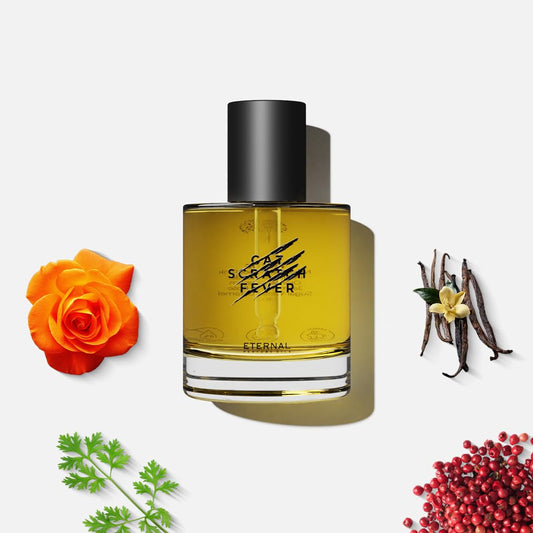 Eternal perfume oils for Women and Men - Eau De Perfum - Cat Scratch Fever Insp. by Killian Love Don't be Shy | Long Lasting Alcohol-Free Scents - Roll-On Fragrance Oil - 50ml with 30ml (Pack of 2)