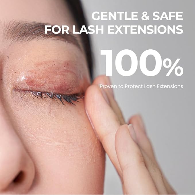 SKIN&LAB] Porebarrier Face Cleansing Balm | Eyelash Extension-Safe Cleanser | Vegan Makeup Remover for Waterproof Makeup | Balm to Oil to Milk | Gentle for | Made in Korea | 3.38 Fl Oz