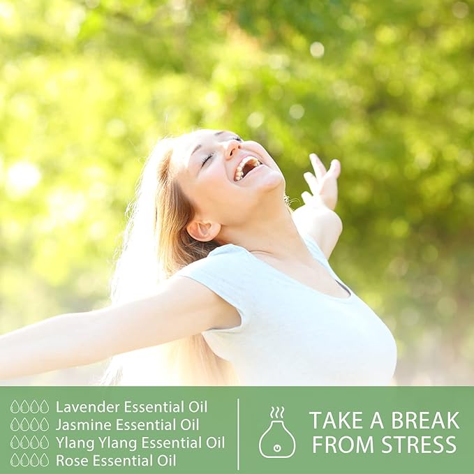 Ylang Ylang Essential Oil 1.01fl.oz/30ml, PHATOIL Premium Ylang Ylang Oils Long Lasting Scents for Aromatherapy, Diffuser, DIY Soap and Candle Making