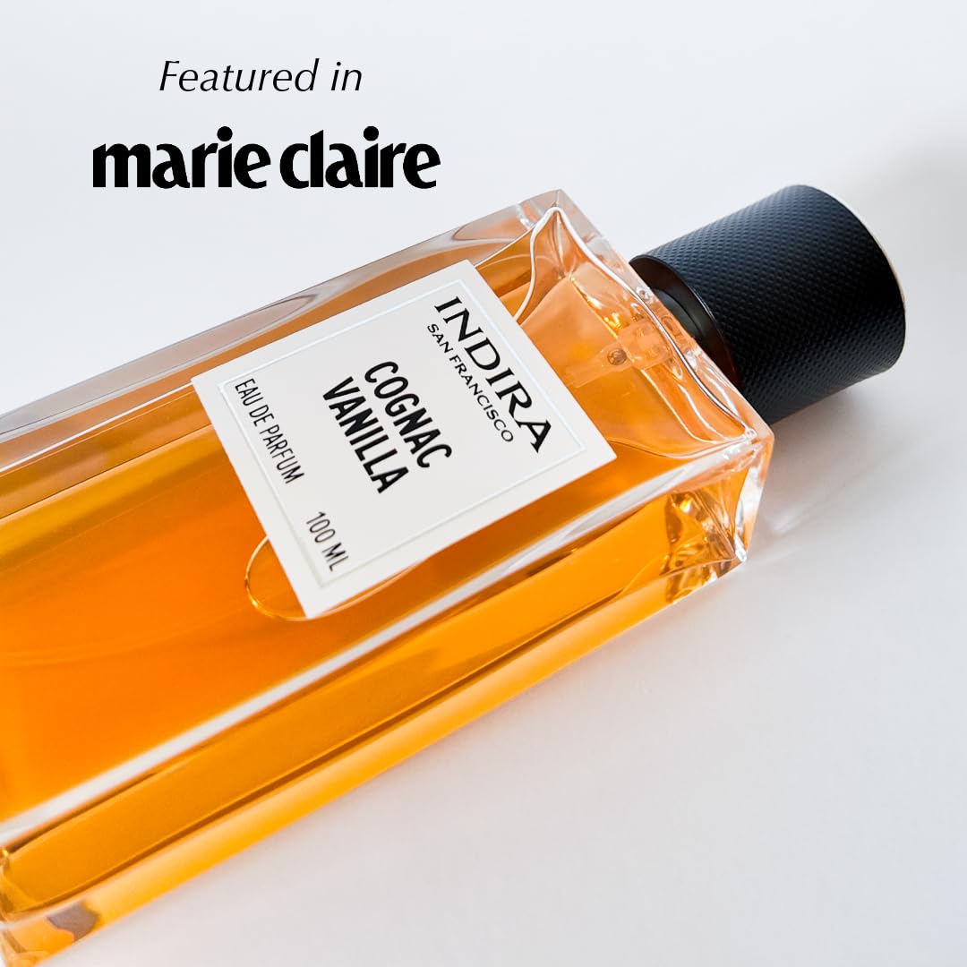 INDIRA Cognac Vanilla - Eau De Parfum - Warm Gourmand - Unisex - 100 ML / 3.4 FL OZ - Spray