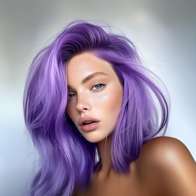 GK HAIR Global Keratin Lavender Bombshell Masque (7.05 Fl Oz/200 g) Semi-Permanent Long Lasting Hair Toning Color Pigments Moisturizing Styling and Coloring Mask for All Hair Types Unisex
