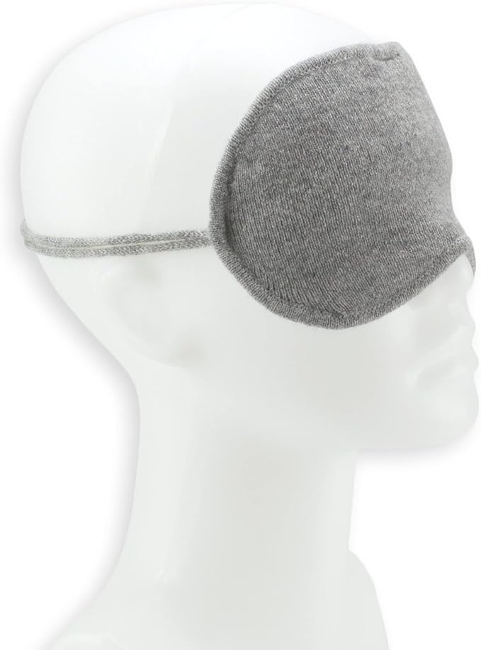 Jet&Bo 100% Pure Cashmere Lite Eye Mask Gray in Gift Box