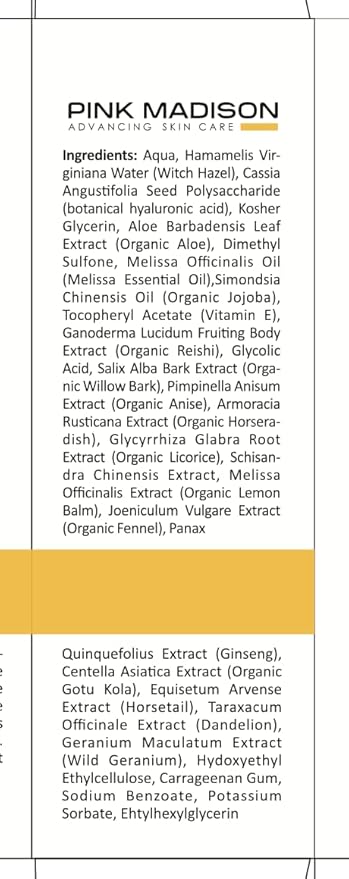 Dark Spot Corrector Remover for Face Neck Hands. Men and Women Made in USA Vitamin C Hyaluronic Acid, Green Tea Extract 1 OZ