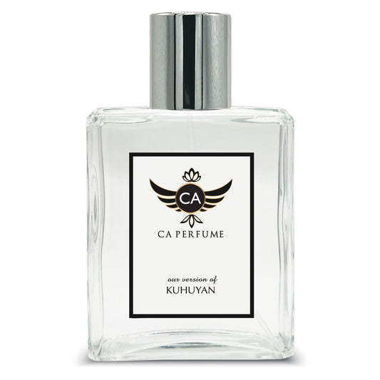 CA Perfume Impression of Kuhuyan for Women and Men Eau De Parfum Leather Scent Long Lasting Unisex Fragrance Signature Scent for Day and Night Wear 3.4 Fl Oz 100ml