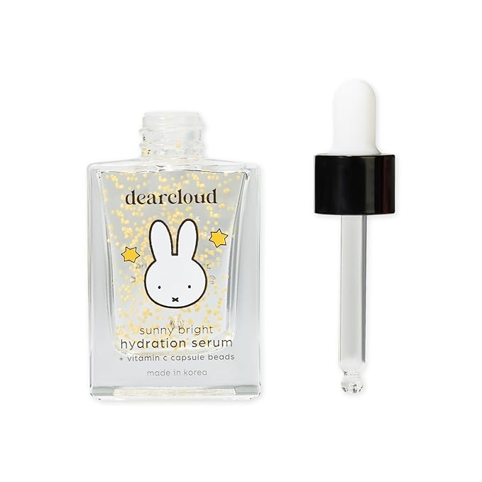 x Miffy Sunny Hydration Serum – Hydrating Hyaluronic Acid & Vitamin C Face Serum (1 fl oz)