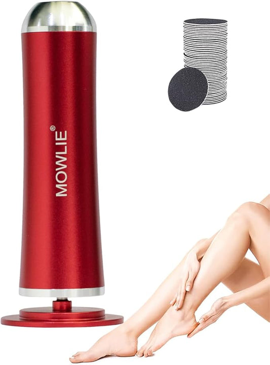 Electric Foot Callus Remover,Foot Scrubber & Callus Remover for Feet Foot Spa Pedicure Tool with 60 Grinding Discs Professional Electric Foot File Ideal for Nurses Teachers Workers