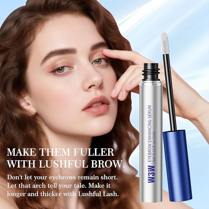 Eyebrow Serum,Eyebrow Growth Serum Advanced Formula for Boost Longer, Fuller, and Thicker Brows Lashes