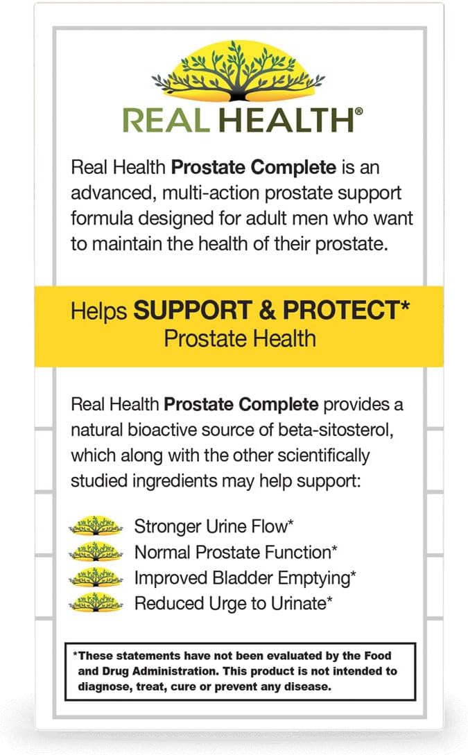 Real Health Prostate Complete 30 Count