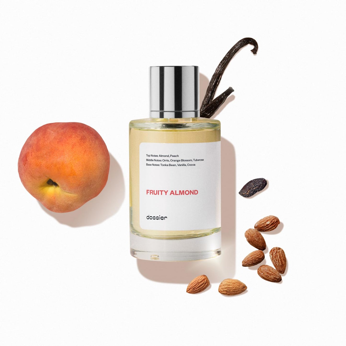 Dossier - Fruity Almond - Eau de Parfum - Inspired by C.Herrera Good Girl - Perfume Luxury - Pure Infused - Paraben-Free - Vegan - For Women - Fragrance 3.4 Fl oz (Spray 100ml)