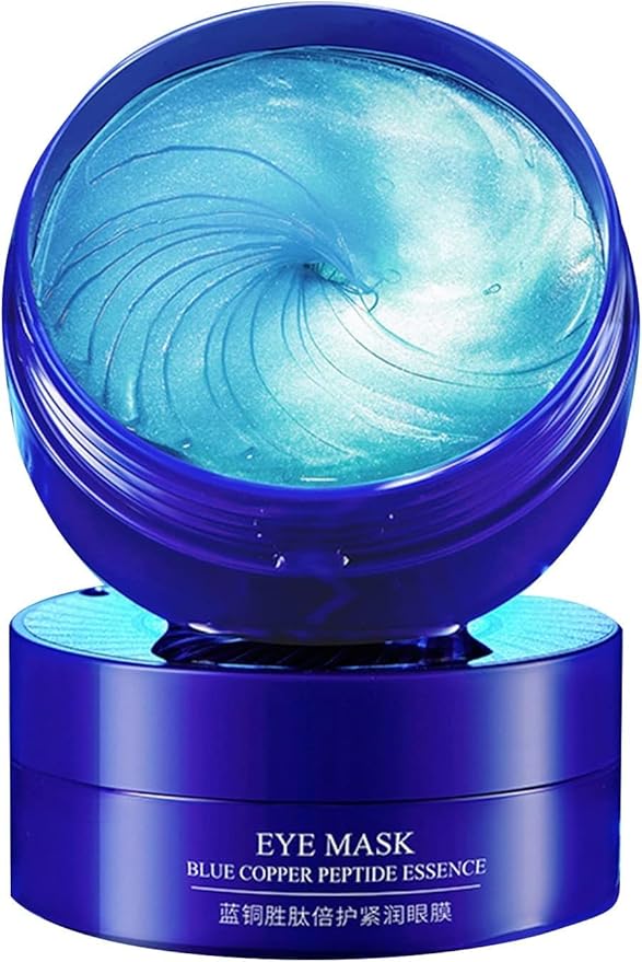 Peptides Hydrogel Eye Patches Eliminates Dark Circles Copper Blue 60 pcs