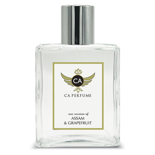 CA Perfume Impression of Assam & Grapefruit for Men Aromatic Fougere Scent Long Lasting Cologne for Men Signature Scent for Day and Night Wear 3.4 Fl Oz 100ml