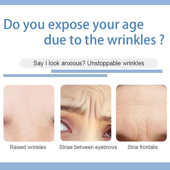 Between the Eyes Wrinkle Patches, Reusable Hydrogel Frown Lines Eleven Lines Facial Patches, Hypoallergenic Silicone Gel Sleep Face Tape, Smooth Fine Lines(frown-18Pcs)