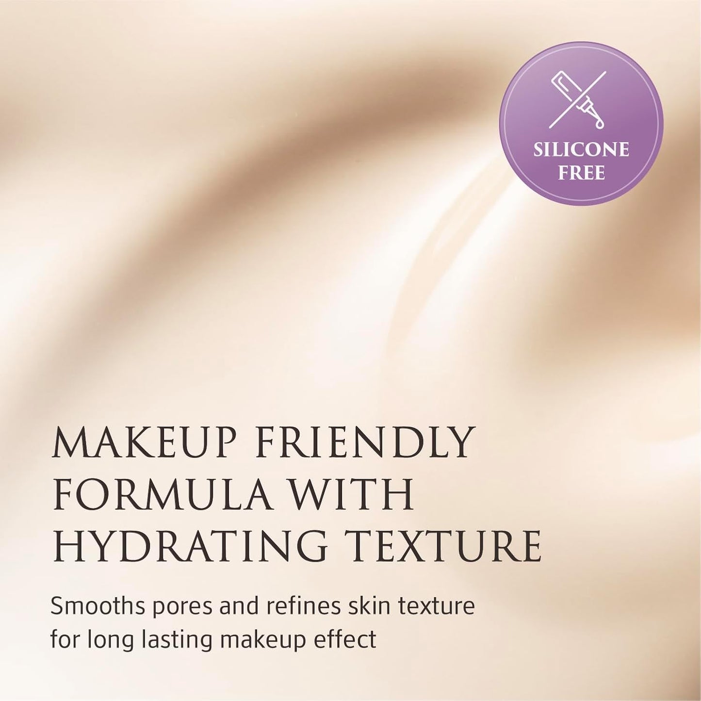 Skin Perfecting Glow Prep Base (1.01 fl oz) – Lightweight Primer with Niacinamide, Vitamin E & Fermented Green Tea, Silicone-Free Formula for Smooth, Radiant, and Long-Lasting Skin Finish