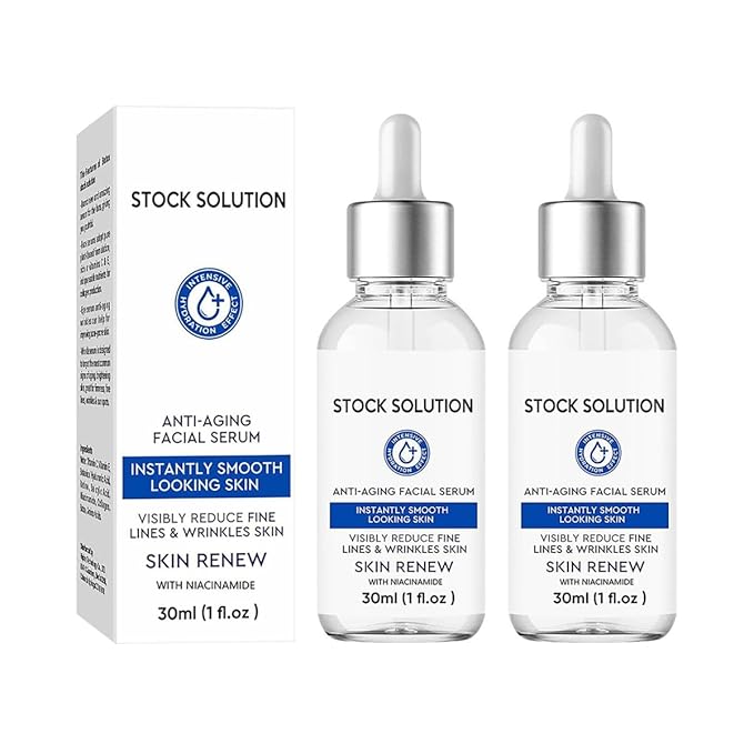 2 PCS Firming Facial Serum, Skincare Stock Solution, Stock Solution Facial Serum, Moisturizing and Firming, Moisturizing and Firming, Suitable for All Skin Types