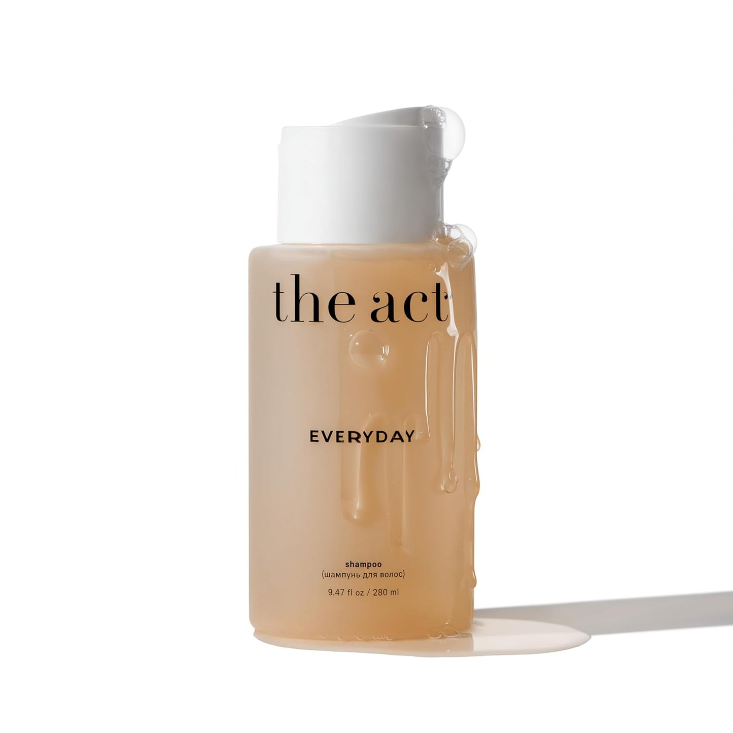 Everyday Organic Shampoo - Moisturizing, Restorative, Nourishing Care for All Hair Types, Curly and Normal Hair, for Women Men, Sulfate Free, Vegan, 9.47 fl oz (Everyday)