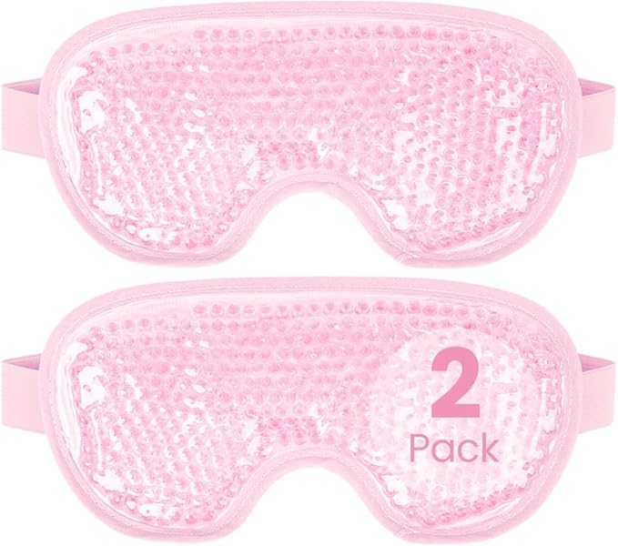 NEWGO Bundle of Cool Eye Mask for Dry Eyes 2 Pack
