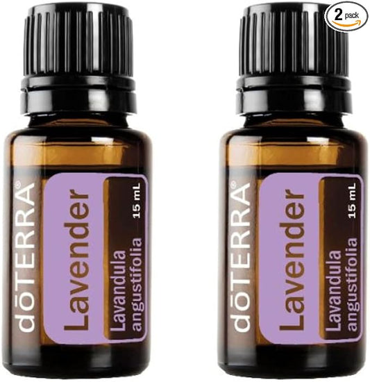 doTERRA Lavender Essential Oil - 15 ml - 2 Pack