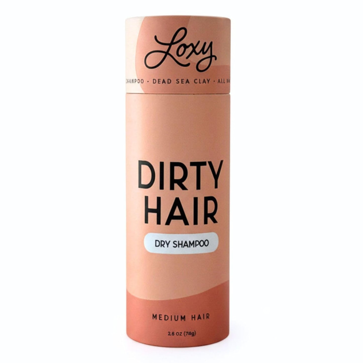 Loxy Dry Shampoo Volumizing Powder for Light, Brown, & Dark Hair | Non Aerosol | Made in USA, No Benzene, Vegan, Talc Free, Aluminum Free | Grapefruit essential oil | 2.6 oz