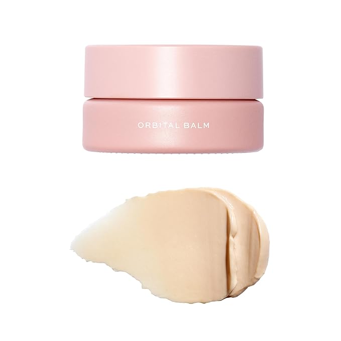 MAKE Beauty Orbital Balm - Hydrating Under Eye Cream for Dark Circles, Puffiness and Wrinkles. Illuminating Formula, Firming Eye Moisturizer Treatment with Anti-Aging Effect